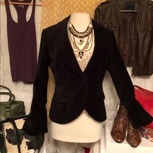 NEWPORT NEWS vintage velvet blazer